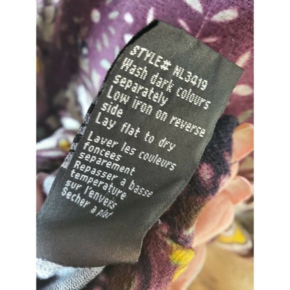 QED London Floral Polyester LongSleeve Stylish Top - Picture 11 of 12